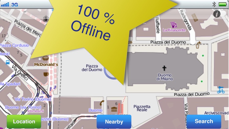Milan No.1 Offline Map