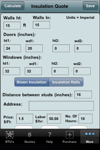 Btu & Heater Calculators screenshot 3