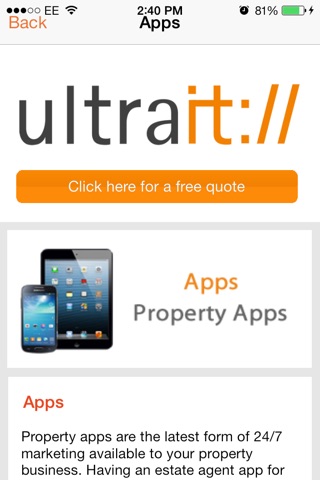 UltraIT screenshot 2