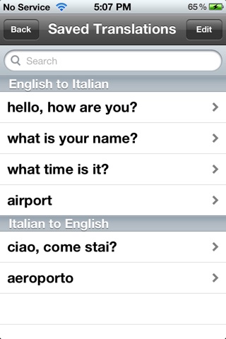 iSpeak Italian screenshot 2