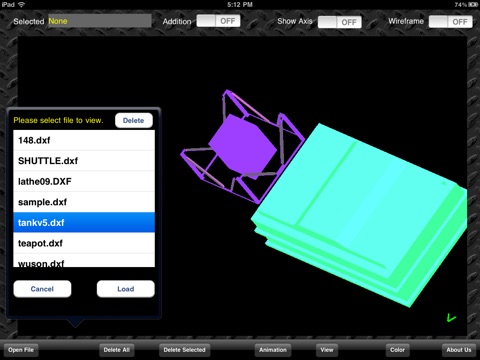 DXF View 3D screenshot 3