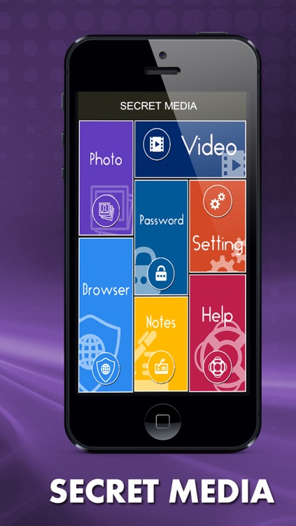 Secret Photo + Video Vault - Private Browser+ Notes with customized fascinating lock screens