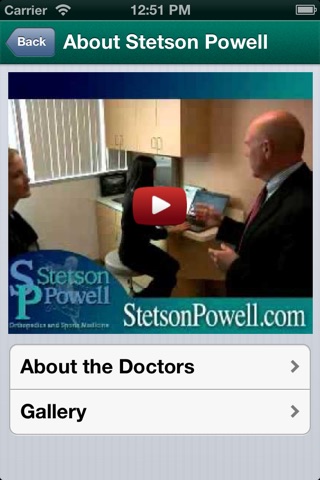 Stetson Powell Orthopedics screenshot 3
