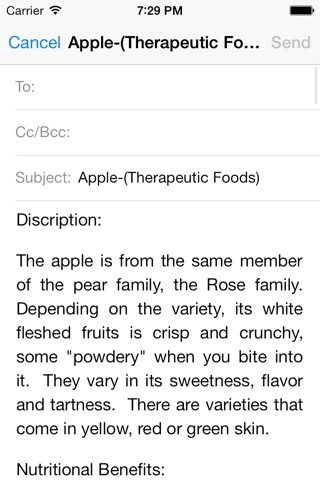 Therapeutic Food screenshot 3