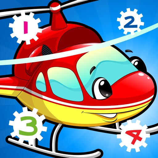 123 Cars Counting Game for Children: Learn to count the numbers 1-10 with vehicles of the city iOS App