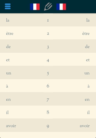 Easy Learning French - Translate & Learn - 60+ Languages, Quiz, frequent words lists, vocabulary screenshot 2