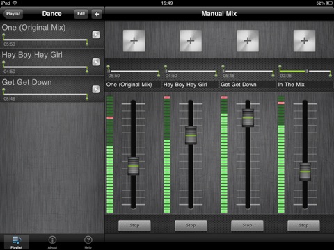 DJ Mixer HD screenshot 2