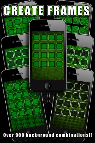 iCreate – Weed! UNLIMITED Backgrounds-Shelves-App Frames screenshot 4