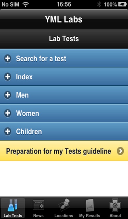 YML Medical Lab Tests Guide