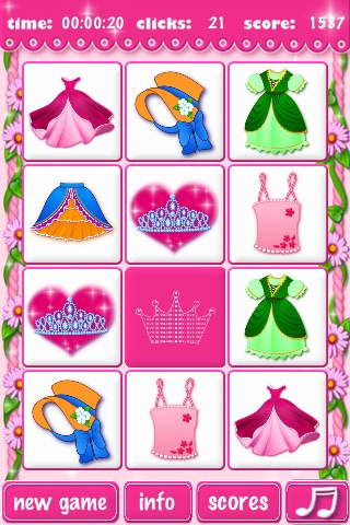 Princess Unicorn Memory Games screenshot 2