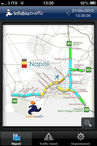 Infoblu Traffic Napoli screenshot 2
