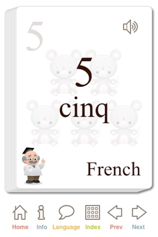 iCan Count in 10 Languages - Talking 123 Flashcards with Animal Sounds screenshot 3