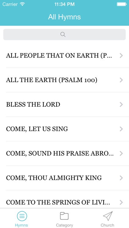Catholic Hymns