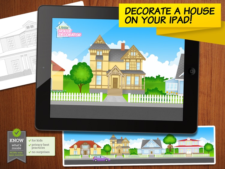 Little House Decorator - creative play for girls, boys and whole family