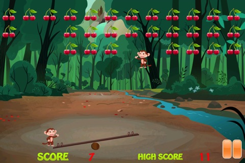 Jungle Monkey SeeSaw - Launch a Happy Ape Catcher screenshot 3