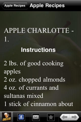 Apple Recipes. screenshot 3