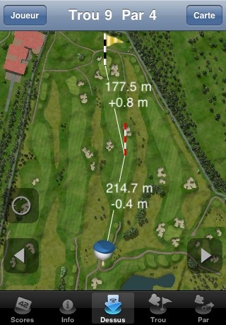 Digital Caddie, Golf Resort Kunĕtická Hora, CZE screenshot 3