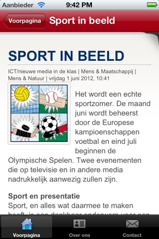 Onderwijsvanmorgen.nl screenshot 2