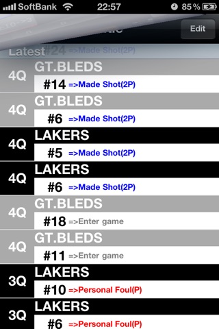 B-Ball Score Book screenshot 2