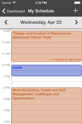 35th Annual Meeting and Scientific Sessions of the Society of Behavioral Medicine screenshot 3