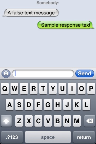 SMS Falso screenshot 3