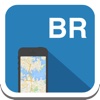 Brazil (Rio de Janeiro, Sao Paulo) offline map, guide, weather, hotels. Free GPS navigation.