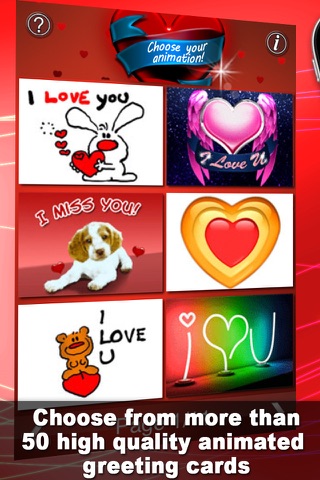 Animations for iMessage - Love Edition screenshot 3