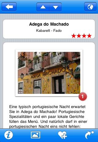Navigaia: Lisbon Travel Guide in German screenshot 2