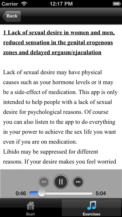 Sexual problems