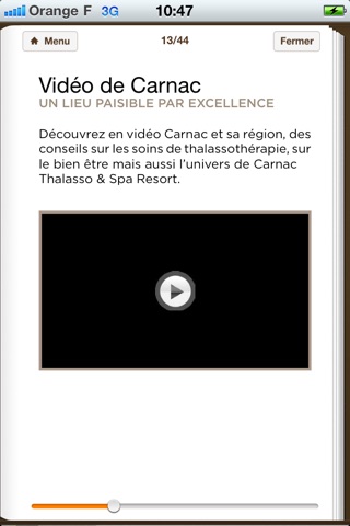 Thalasso Carnac - iPhone version screenshot 4