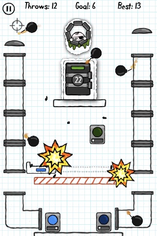 Doodle Bomb Lite screenshot 2