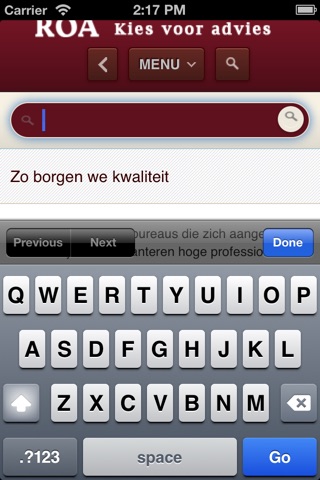 ROA Kies voor Advies screenshot 4