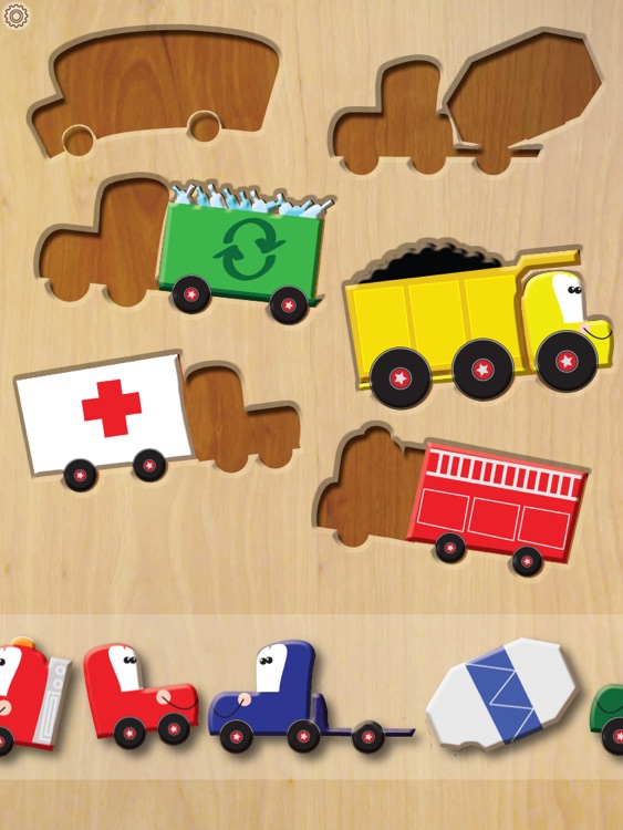Wood Puzzle First Years HD Lite