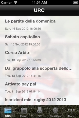 Capitolina Rugby screenshot 2