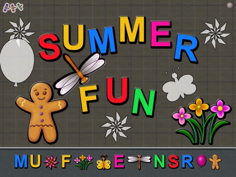 Animated Summer Shape Puzzles for Kids screenshot 3