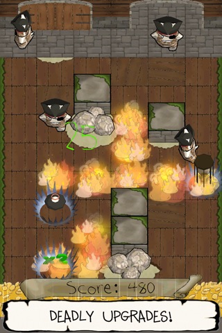 Cat Pirates - Challenge the angry and grumpy pirates with grenades and fire screenshot 4