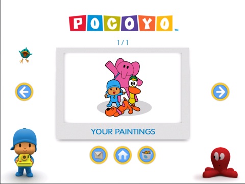 Coloring with Pocoyo and Friends screenshot 4