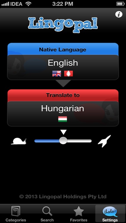 Lingopal Hungarian LITE - talking phrasebook