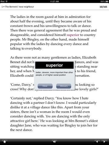 Pride and Prejudice: Oxford Bookworms Stage 6 Reader (for iPad) screenshot 3
