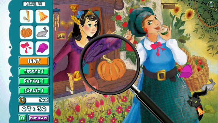 Hidden Object Game Jr FREE - Snow White and the Seven Dwarfs screenshot-0