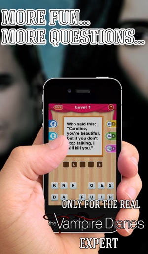 Trivia for Vampire Diaries  - Guess the Question and Fan Qui(圖4)-速報App