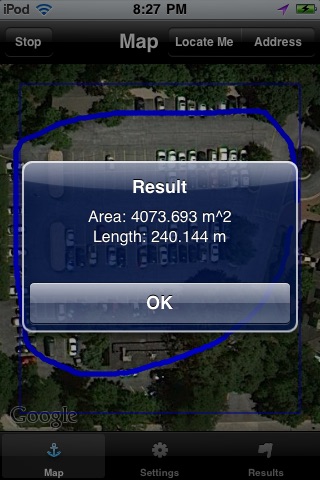 Measuring Screenshot on iOS