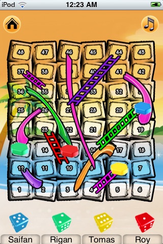 Chute and Ladder - iPhone Version screenshot 2