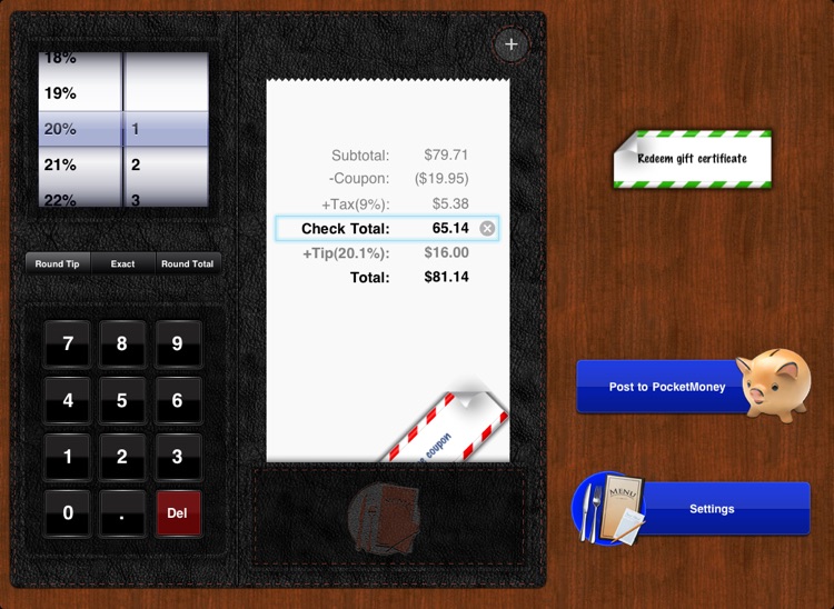 CheckPlease for iPad