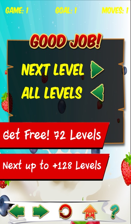 Ice Fruits Puzzle - Match block burst crazy swipe fruit smash game screenshot-4