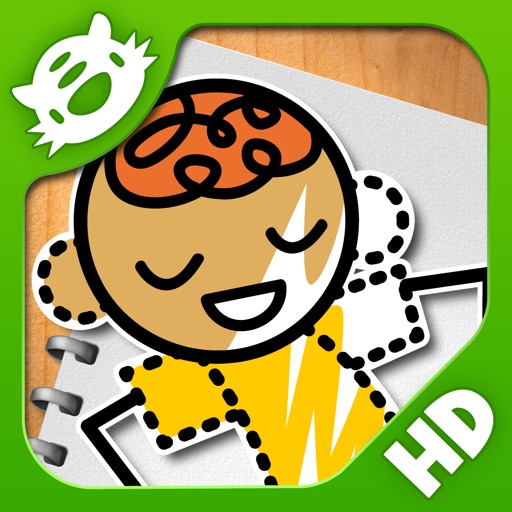 iLuv Drawing People HD - Learn how to draw kids doing their favorite things icon