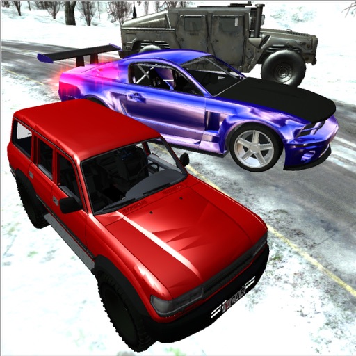 Car Race Winter iOS App