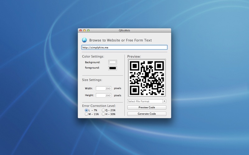 QR to Web thumbnail 1