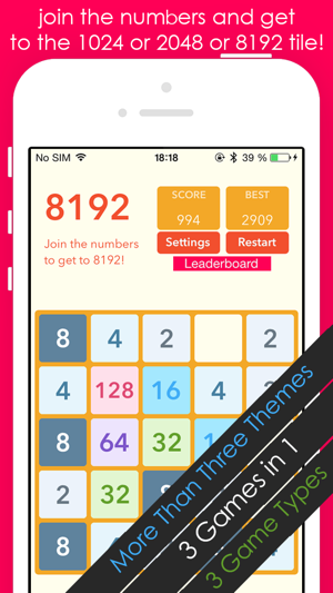 2048 X3 (2048-8192-1024 Three games in one free game By KDH (圖1)-速報App