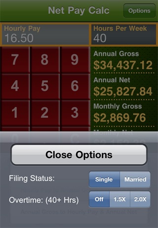 Net Pay Salary Calculator screenshot 2